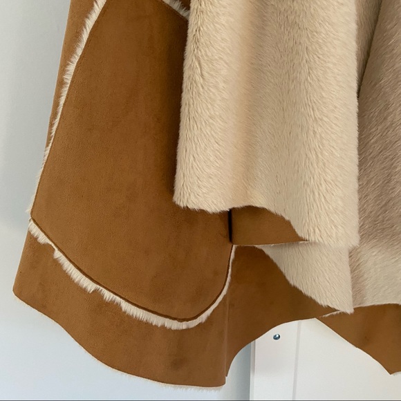 Dolce Cabo Faux Shearling Vest, Size L 🌙 - Picture 5 of 6